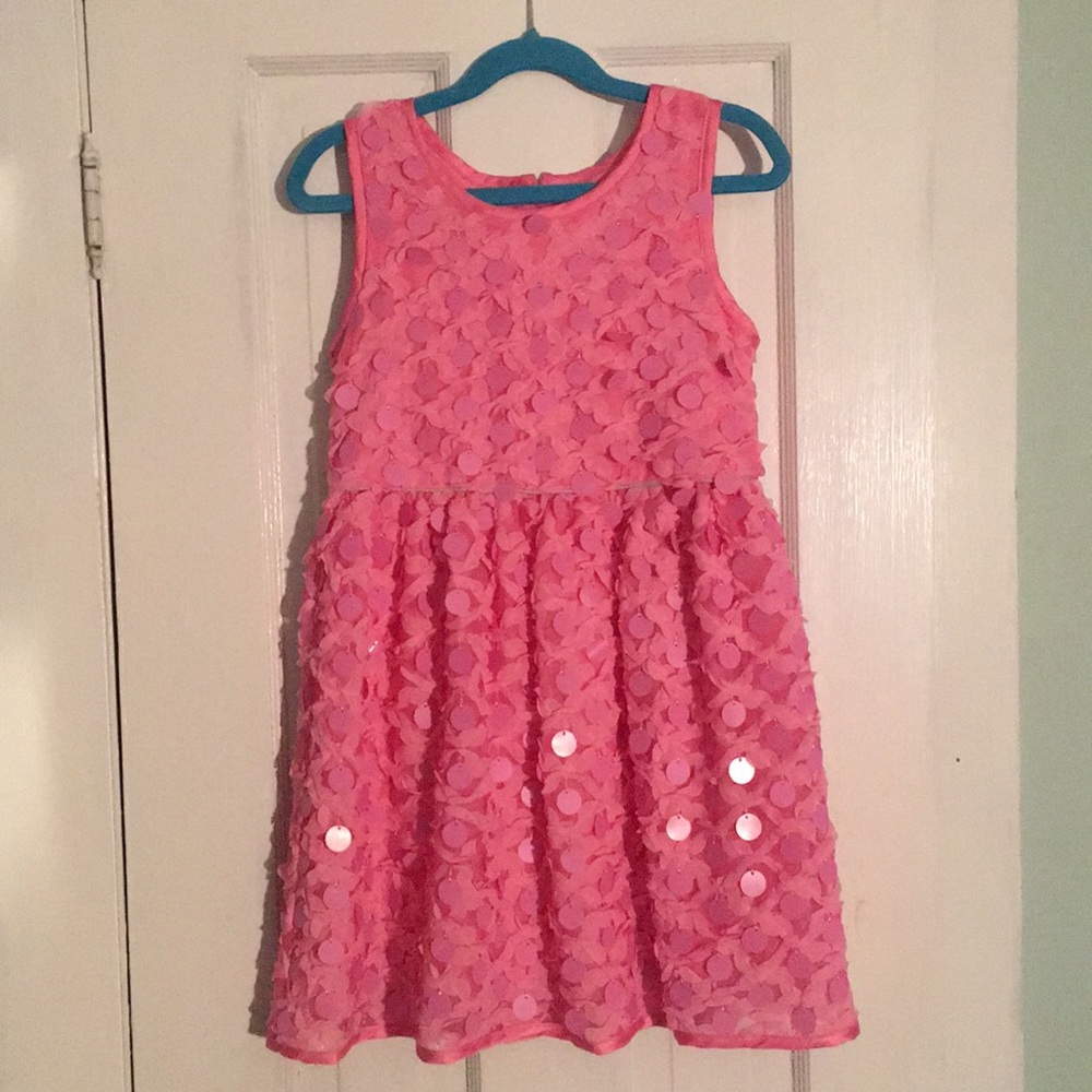 Fancy pink dress